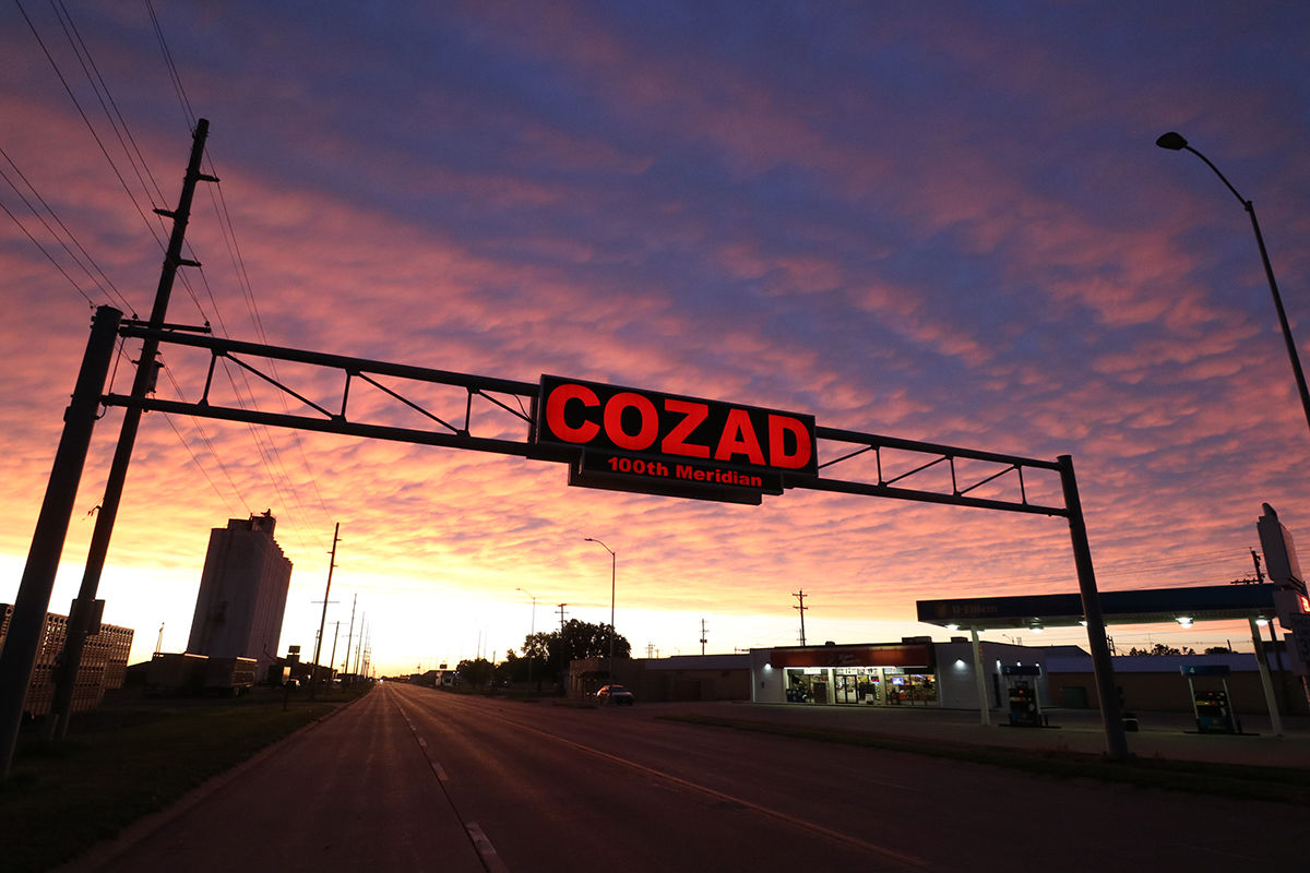Cozad at dusk
